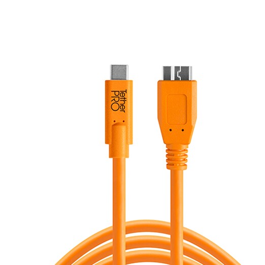 Cable - TetherPro 4.5m - Type C male / Micro-B straight