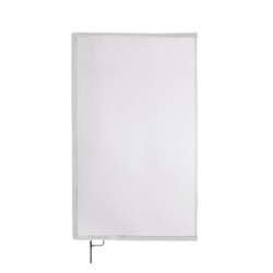 Scrim - Single White - 75x90