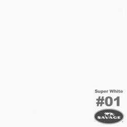 Backdrop 2.75m - SAV01 Super White - Full Roll
