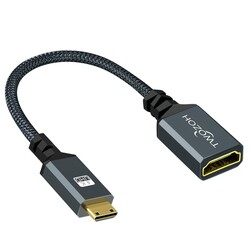Cable HDMI Mini Male - HDMI A Female - 0,2m