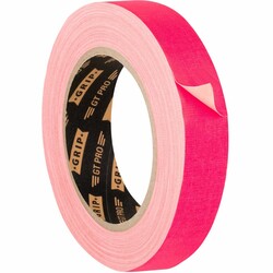 Fabric Tape - Neon Pink - 25mm x 25m
