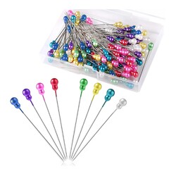Pack of 200 Needle Pins with Head - 56 mm