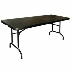 Production Table Black - 183 x 76 x 74 cm / L W H