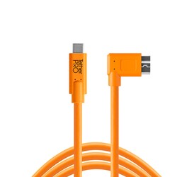 Cable - TetherPro 4.5m - Type C male / Micro-B angled
