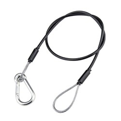 Safety Cable Quick Lock - 10kg - 3,2mm - 0,75m